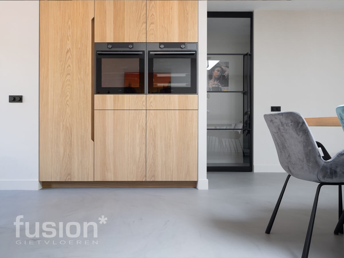 Fusion Gietvloer moderne woonkamer